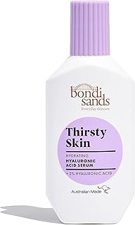 Bondi Sands - Thirsty Skin Hyaluronic Acid Serum - Anti-Aging Face Serum with Hyaluronic Acid, Moisturising, for Sensitive and Mature Skin, 30ml