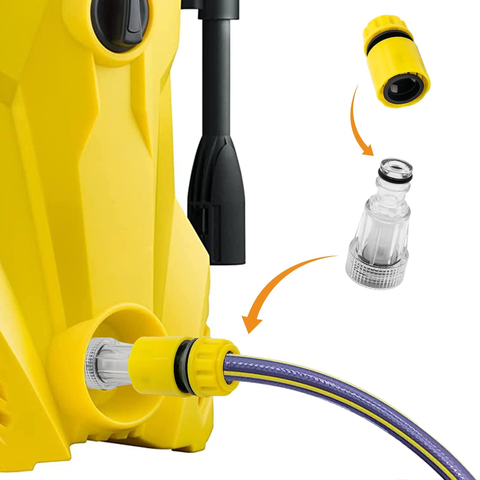 Comodo Connettore Ingresso Acqua Filtrata Per Idropulitrice Senza