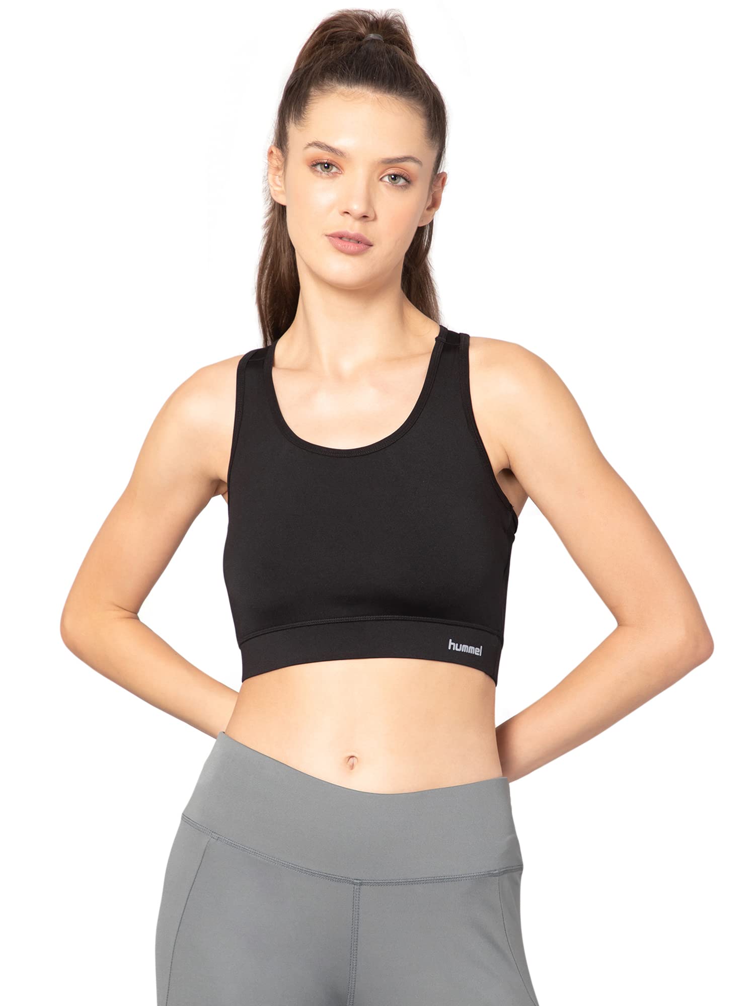 Sia Women Sleeveless Solid Polyester Bra for Women Comfortable Breathable Fabric Stretchable for Everyday Use Ideal for Yoga Training Gym Running or Performance-image-40