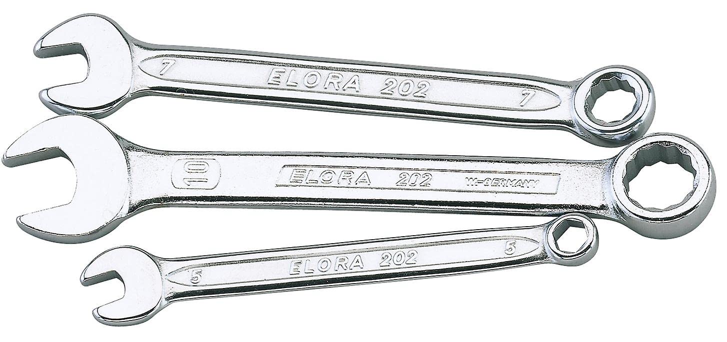 Draper 4395 Elora Midget Combination Spanner, 10mm, Silver