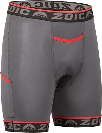 ZOIC Essential 7" Mens Cycling Liner - Breathable, Wicking, 4-Way Stretch Fabric - Enduro, Mountain Biking, Trail Riding
