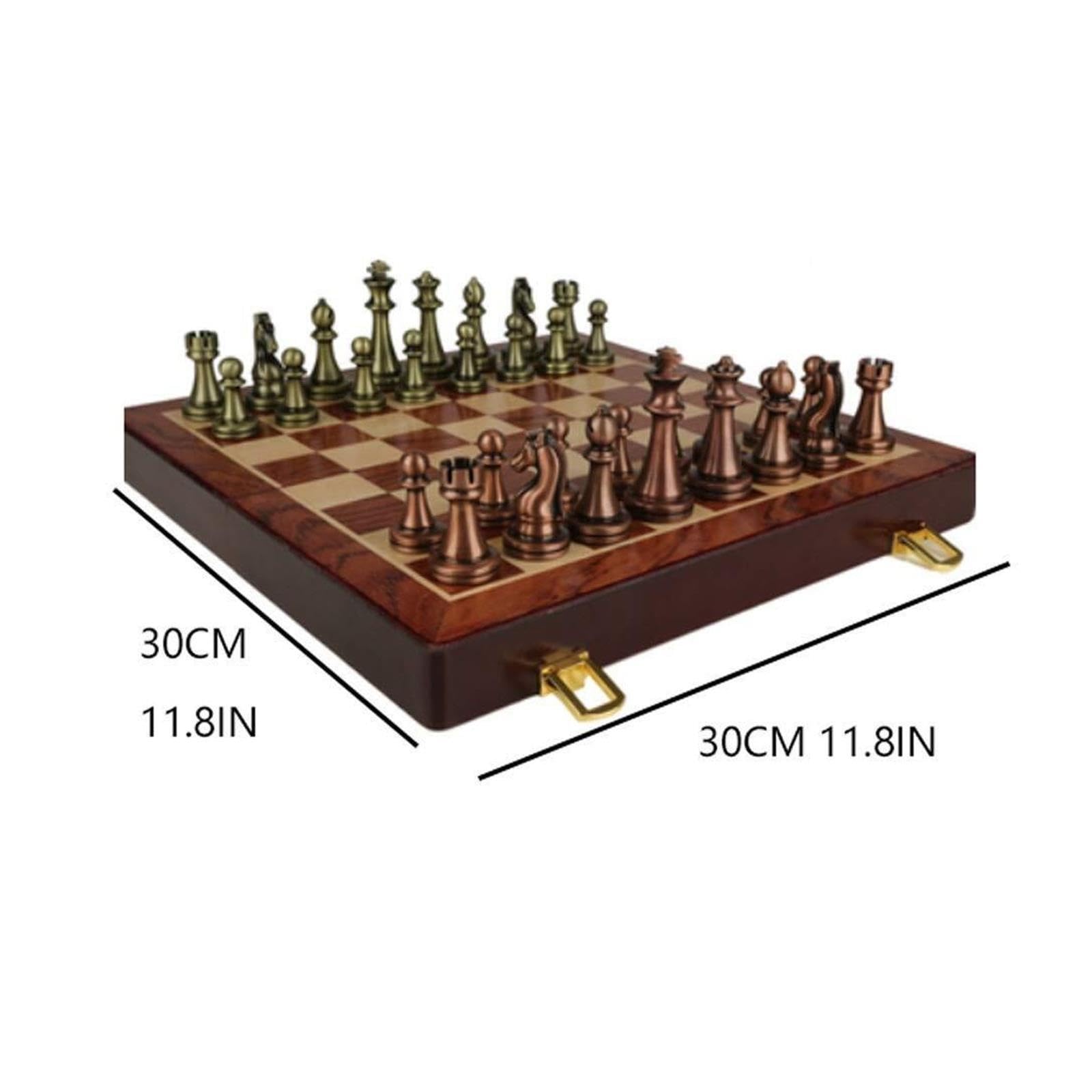 ChessLuxury Chess Jeu d'échecs de Voyage Portable échecs