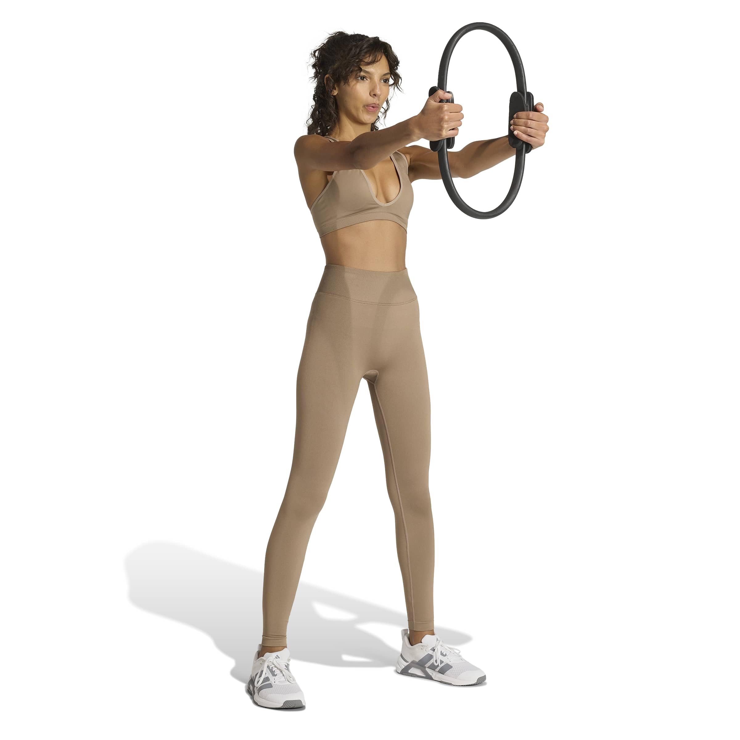 adidas Women Workout Essentials Leggings Knit Scrunch 7/8