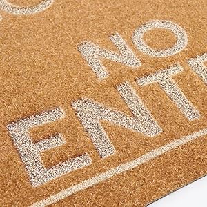 Primitives by Kathy No Alcohol No Entry Decorative Rug Primitives by Kathy No Alcohol No Entry Decorative Rug