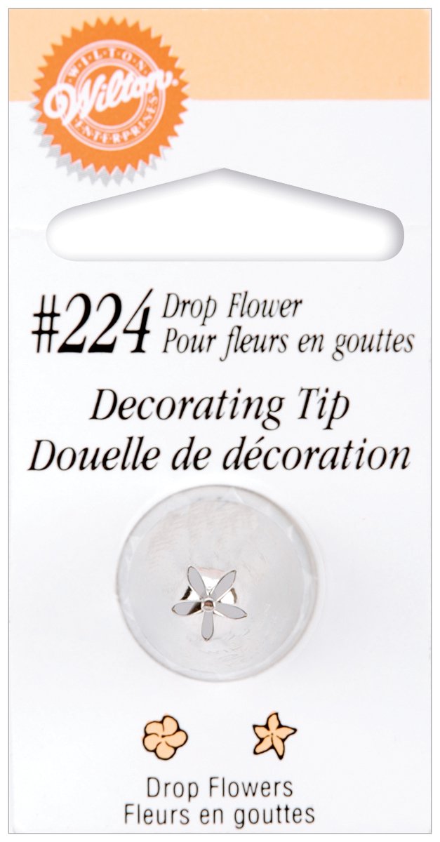 WiltonDecorating Tip, No.224 Drop Flower