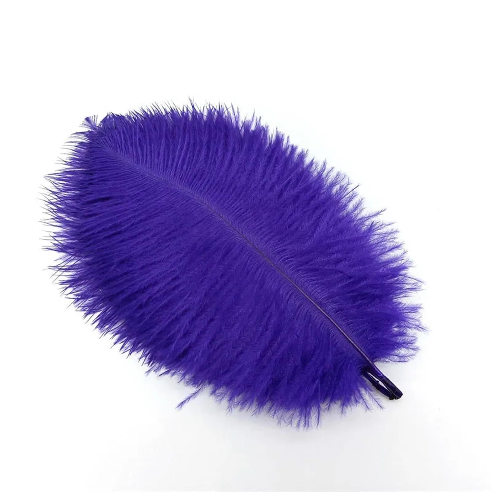 Ostrich Feathers 10Pcs Ostrich Feathers for Jewelry Making Plume DIY Dream Catcher Decorations Vase Needlework Craft Supplies Wedding Accessories(Purple Feathers)