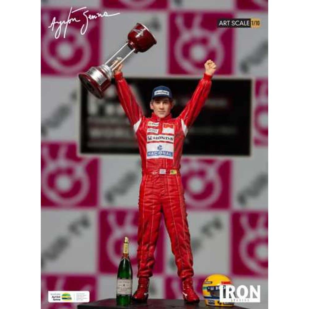Ayrton Senna 1988 Japan Gp 1/10 Iron Studios : Amazon.com.br