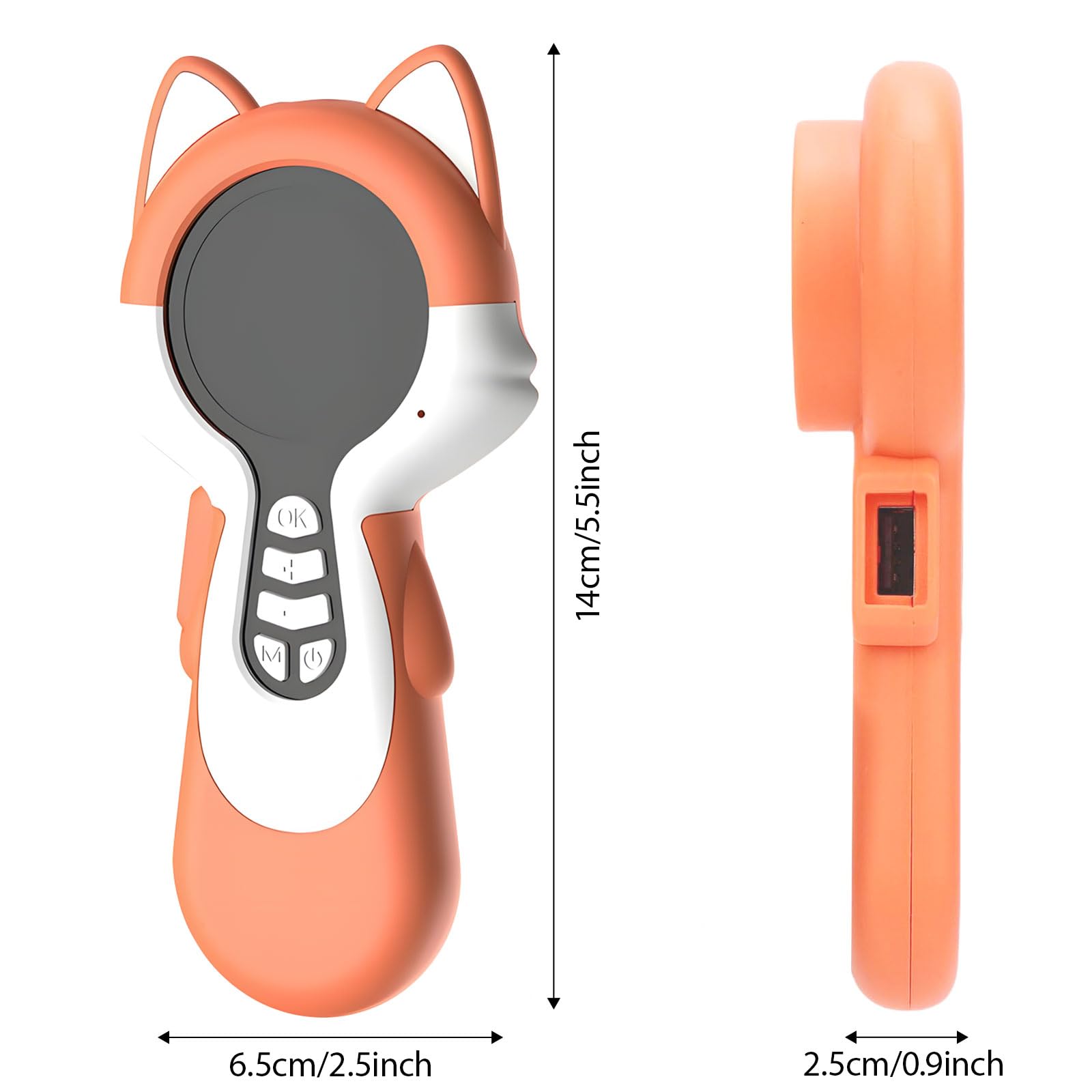 Ensemble d'exploration scientifique - Instrument électronique Colonoscope 200x - Agrandissement de 1 et demi pouce - Écran 720p - En silicone résistant - Protection visuelle - Instrument visuel avec