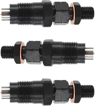 131406360 131406490 Fuel Injectors 3pcs Fit for Ford Holland Tractors 1320 1520 1530 1620 Engine Aftermarket Parts, Replace OE 131406360 131406490