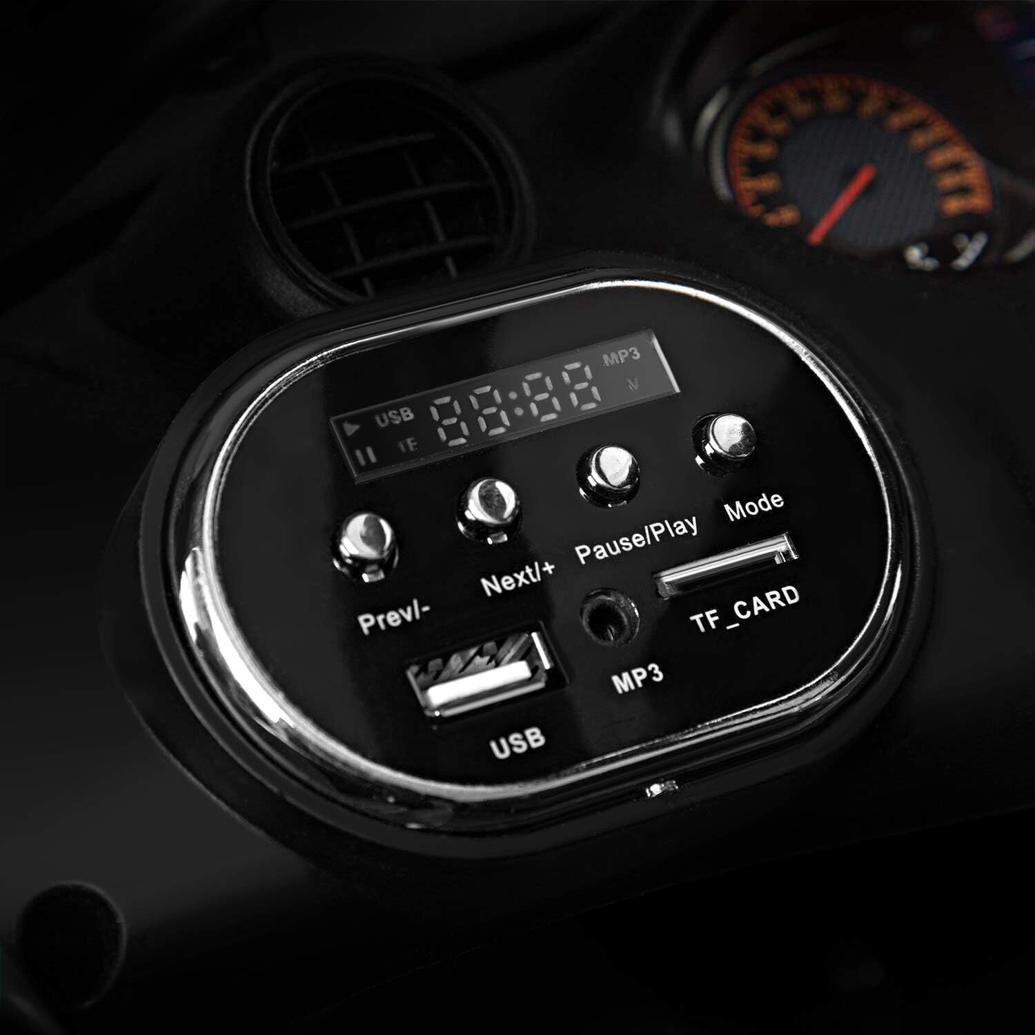 Mercedes Benz AMG GTR Electric Ride On Car with Remote Control for Kids | 12V Power Battery Official Licensed Kid Car to Drive with 2.4G Radio Parental Control Opening Doors Red