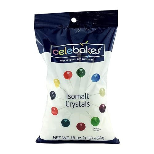 Celebakes Cristales de isomalt, 16 oz