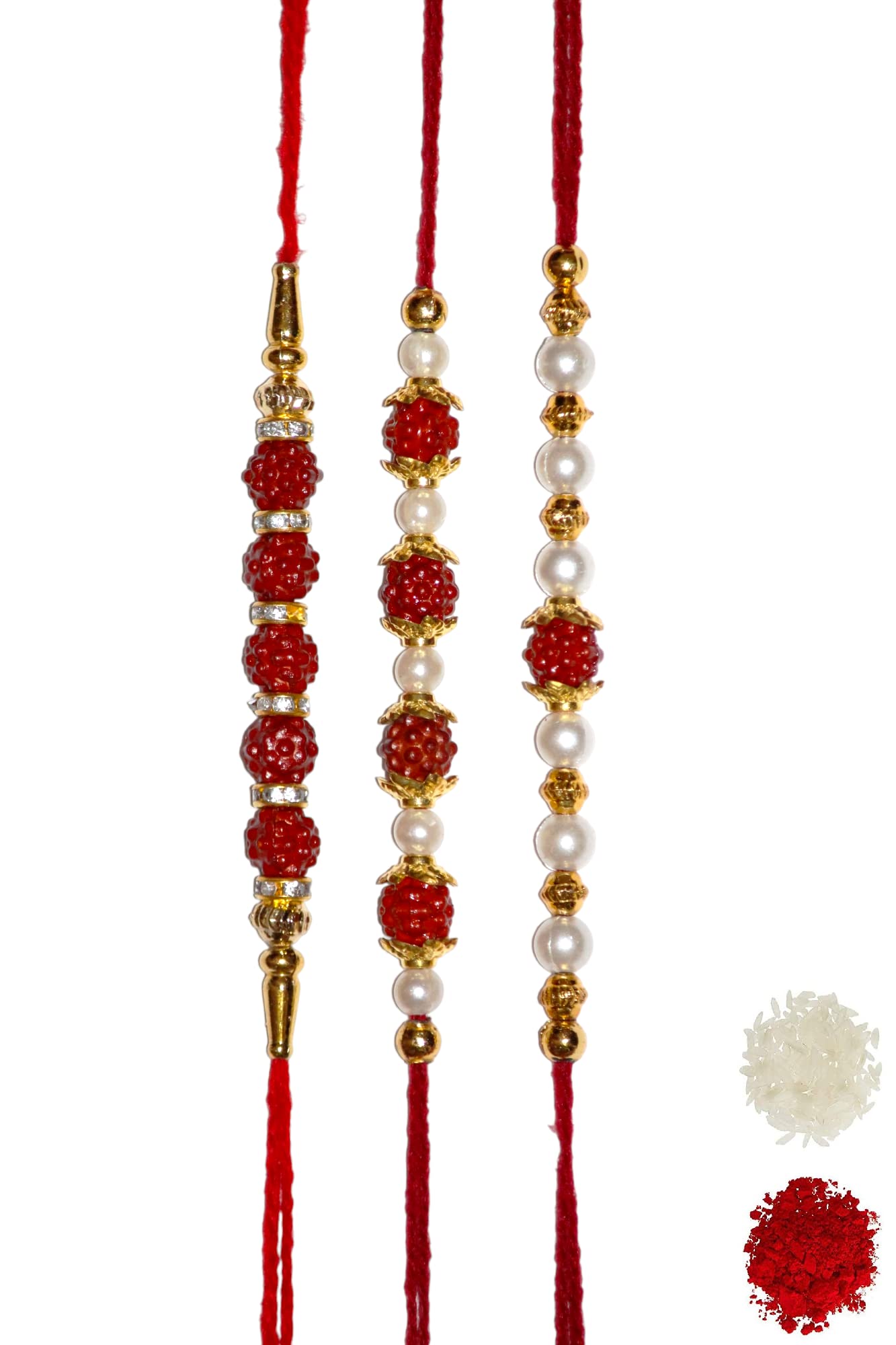 See full amazon price history chart for NITYAM ENTERPRISES SET OF 3 RUDRAKSH RAKHI WITH RED THREAD WITH ROLI CHAWAL(NE 199) NITYAM ENTERPRISES SET OF 3 RUDRAKSH RAKHI WITH RED THREAD WITH ROLI CHAWAL(NE 199) (B095PRG2B4) Amazon Price History, Amazon Price Tracker