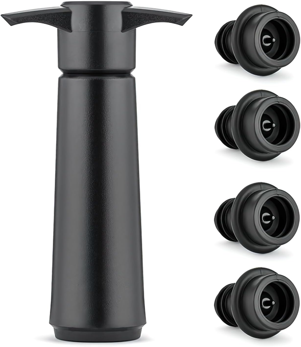 Marstey Wine Vacuum Pump, Wine Champagne Saver, Reusable Wine Bottle Vacuum Sealer, Wine Saver