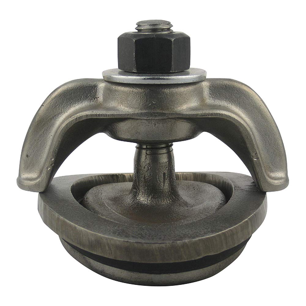 Oswald Supply3" x 4" Handhole Plate Complete Assembly, with Patch Plate, Elliptical, Forged Steel, Curved Radius, 60" Radius