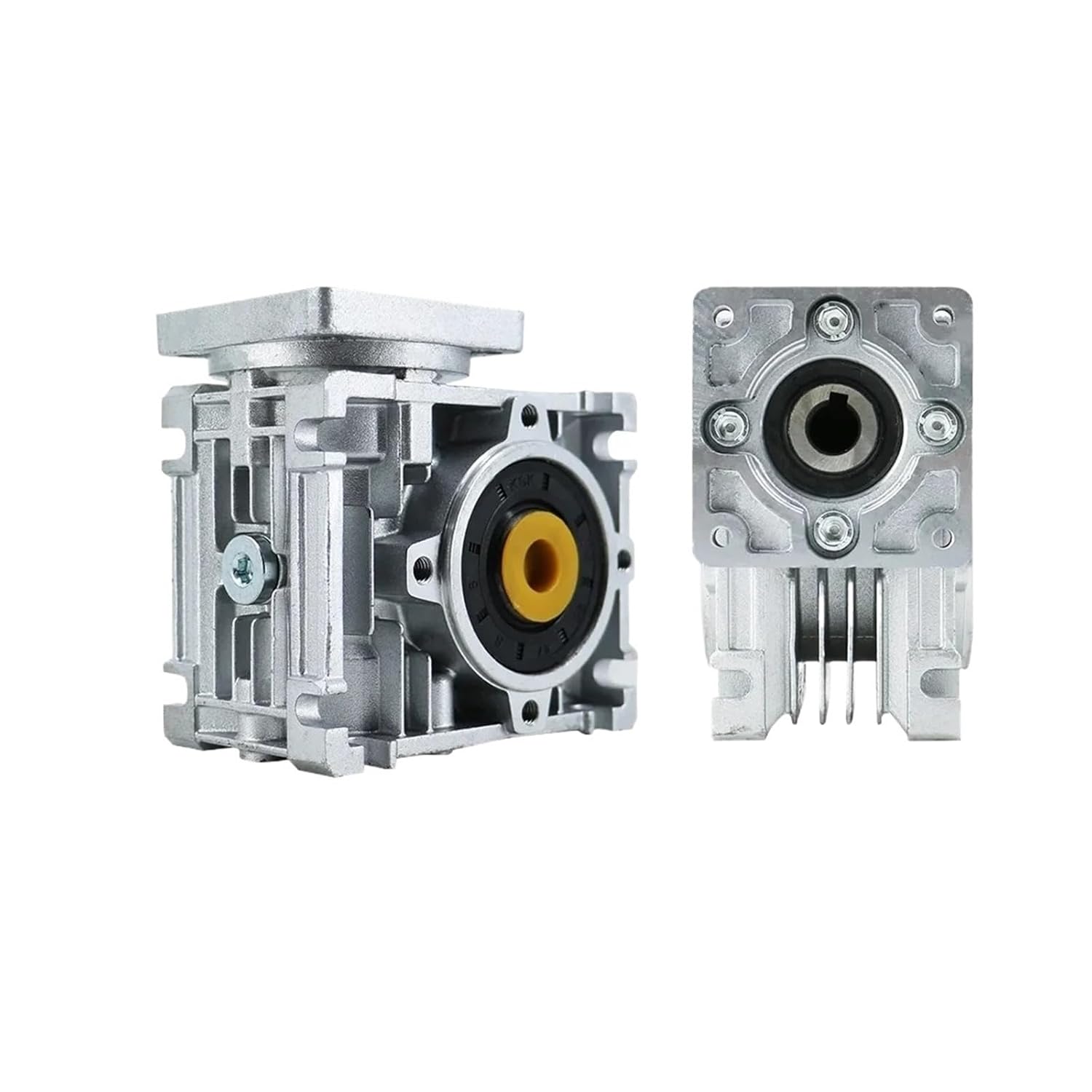 Nema 23 34 Worm Gear Reducer NMRV030 NMRV040 High Torque Gearbox Dc Motor Reducers Input 11/14mm Ratio 5:1/100:1 for CNC