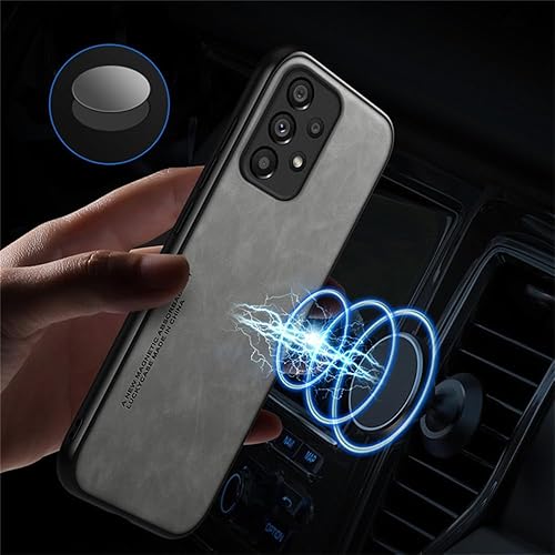 Miniatura 2 de Funda para Samsung A53 A73 A33 A23 5G para Samsung Galaxy A54 A34 A24 A14 A52 A52s A72 A12 A22 A13 A53 A51 A71 A31 A21S Gris Oscuro, para A54 5G