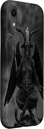 Miniatura 69 de iPhone 15 Pro Max Baphomet Occult Satanic Gothic Satan Goat Head 666 Tattoo Case