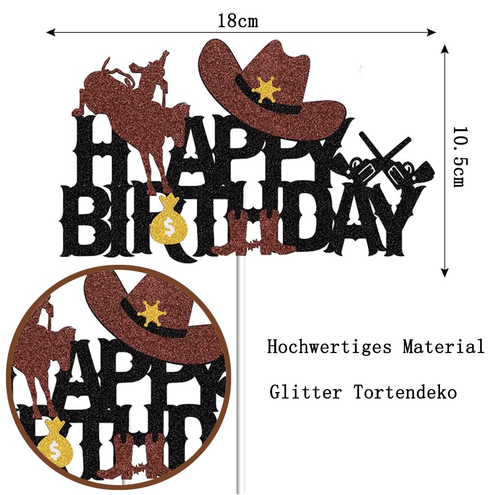 Paard Cake Topper 16 stks/set Paard Cupcake Toppers Cake