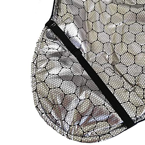 Croci Hiking Hundemantel, wasserdicht, Makalu, temperaturregulierendes Futter, Dunkelblau, 25 cm