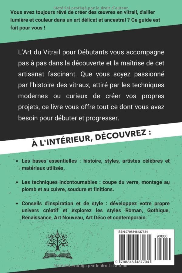Vitrail pour Débutants : Le Guide Complet Pratique avec Astuces de Création - 3