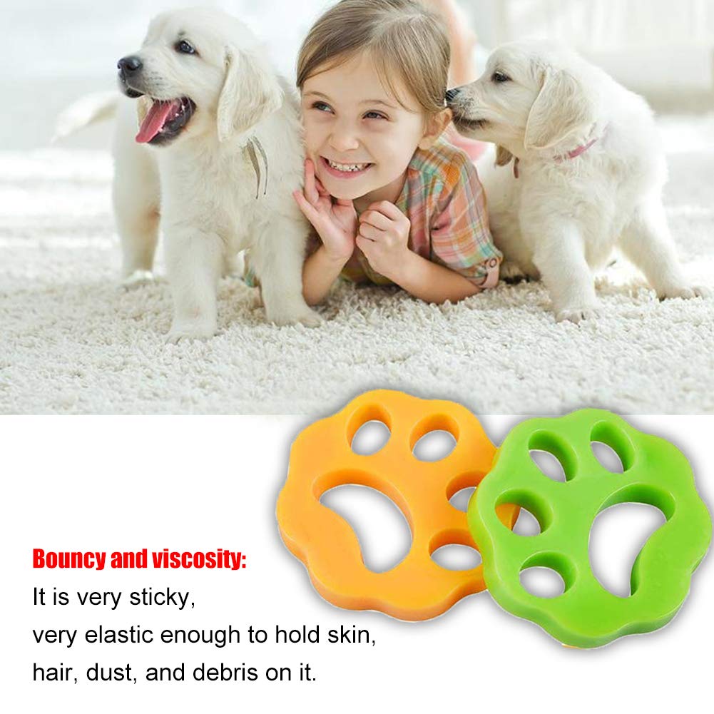 WENTS 4 Stück Haarentferner Für Waschmaschine - Wiederverwendbare Fusselbälle Gegen Tierhaare