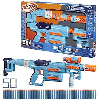ナーフ レイヴン Amazon.co.jp: Nerf Elite 2.0 ロードアウト 3-ブラスターパック