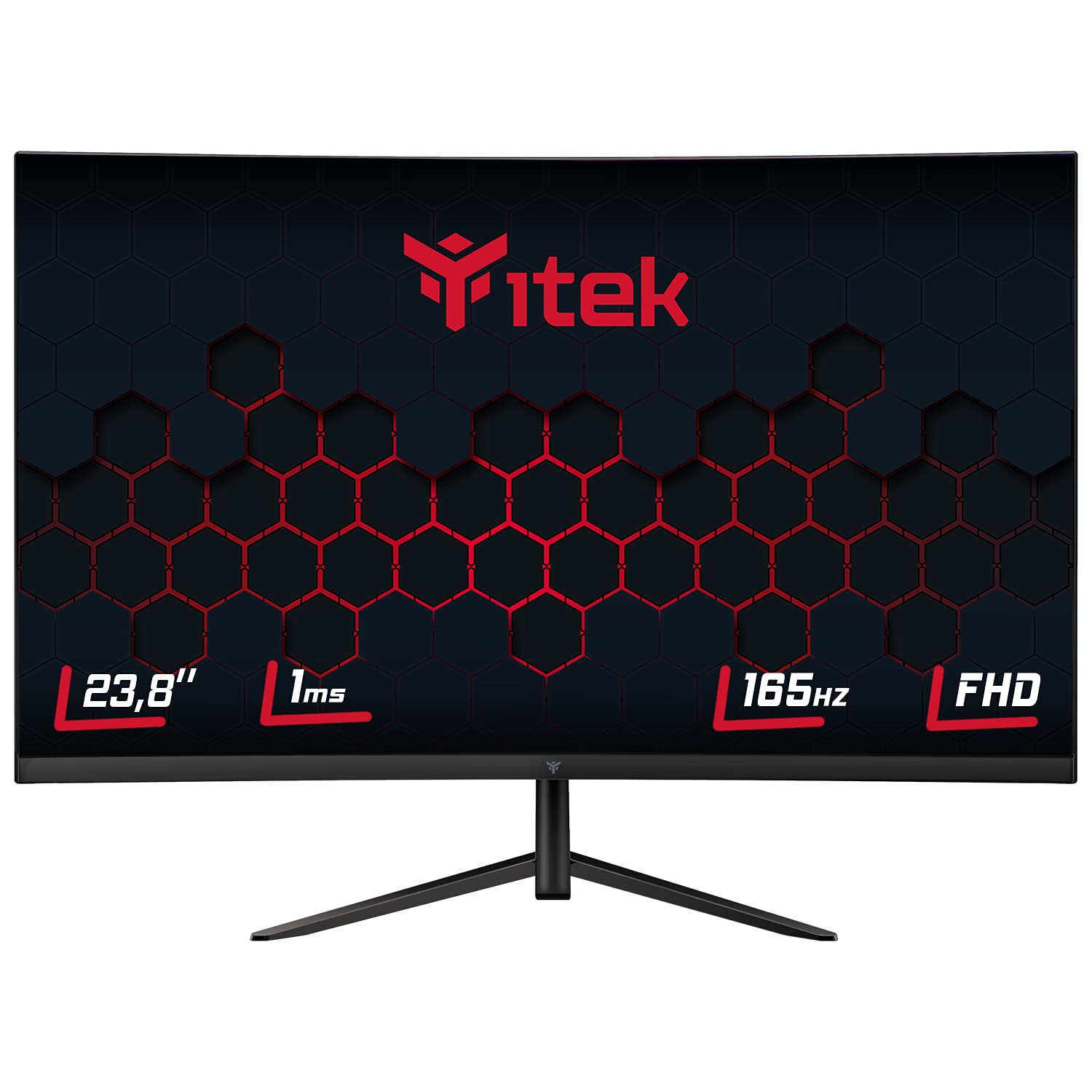 monitor gaming itekt 23,8 pollici full hd 165hz