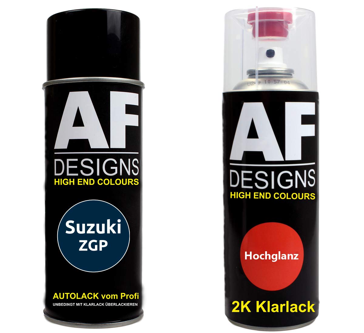 Buy Car Paint Spray Can Set for Suzuki Zgp Deep Atlantic Blue Metallic 2K Clear Varnish Base