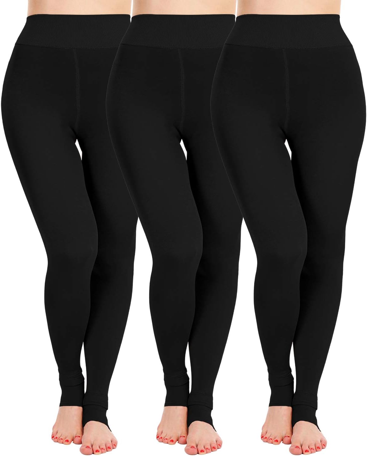 ATHVOTAR Fleece Lined Winter Tights Women - Thermal Warm Opaque Pantyhose Thick Sheer Leggings