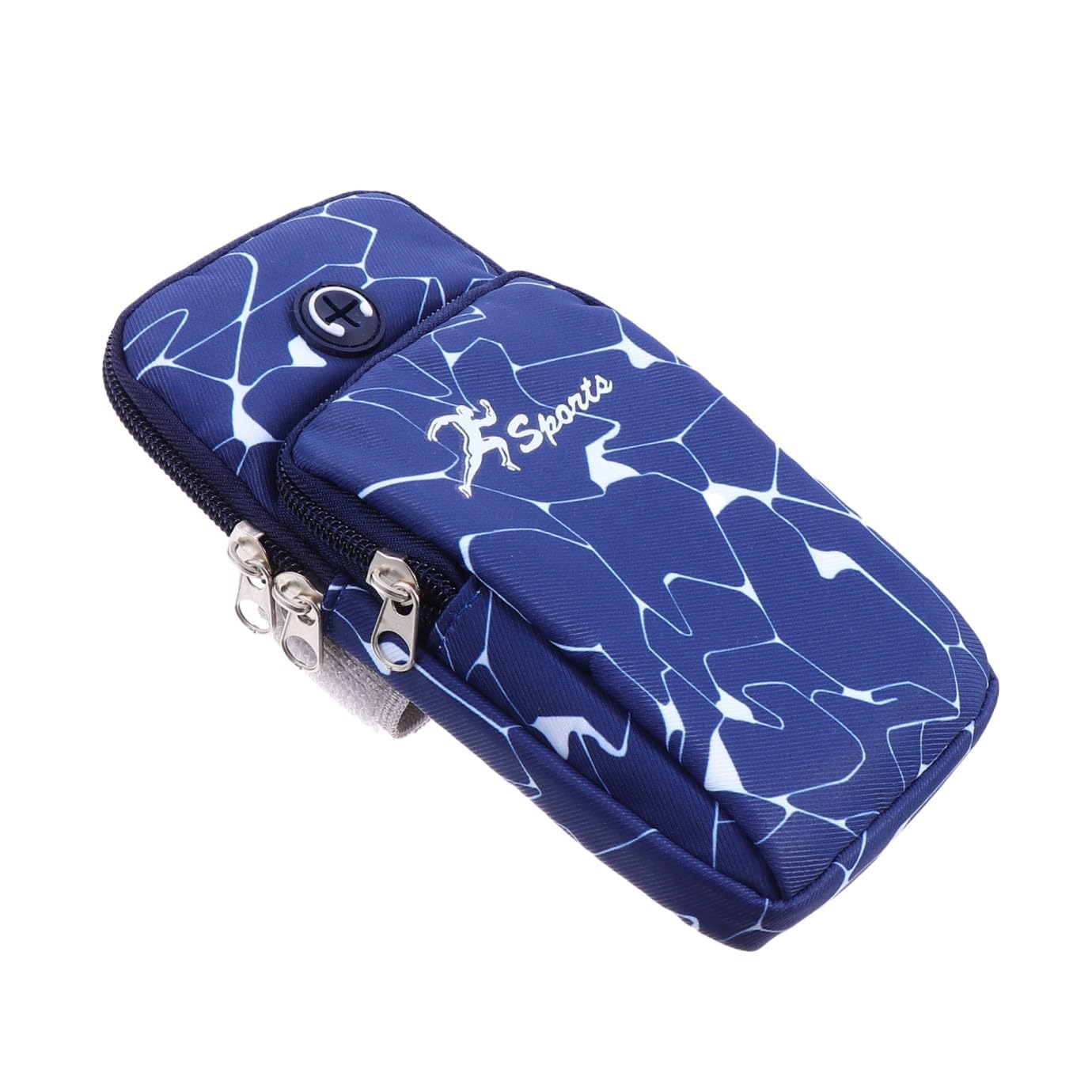 Uonlytech 3piezas Bolsa Deportiva para Teléfono Móvil para Correr y Ciclismo Diseño De Bolsillos Material Oxford Transpirable Compatible La Mayoría De Smartphones