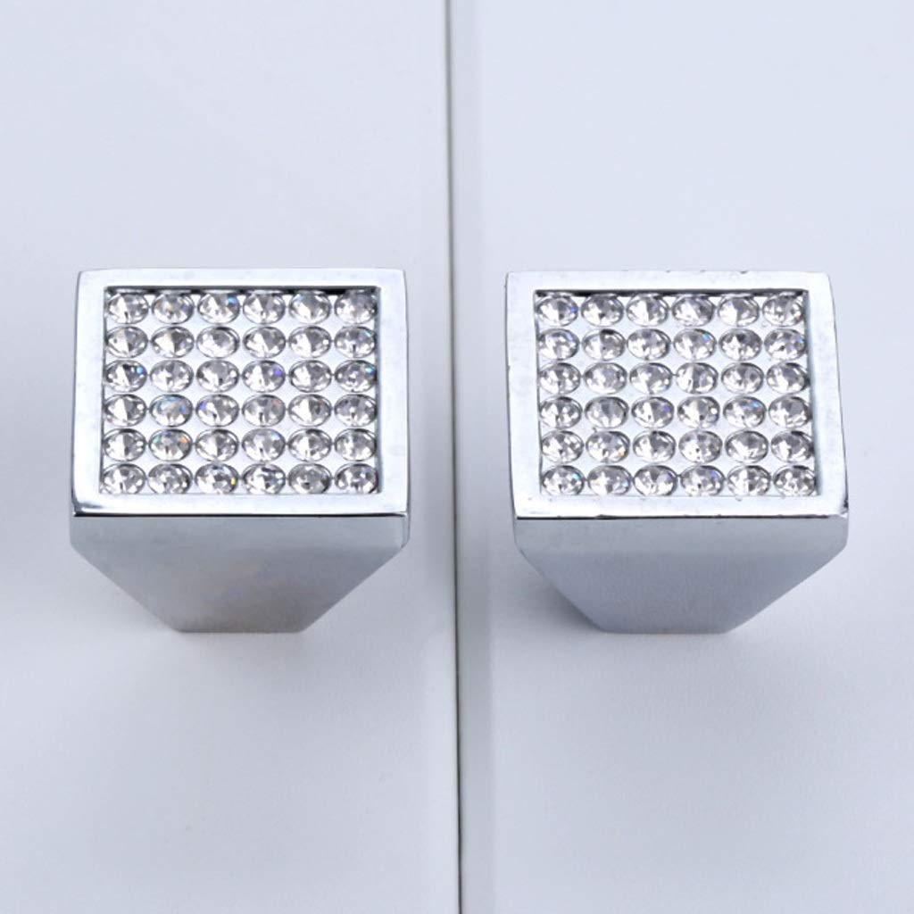 Poignée de meuble en verre de diamant 96mm pour sublimer votre intérieur