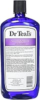 Vista 5 de Dr. Teal's - Set de regalo de variedad de baño espumoso (paquete de 2, 34 onzas cada una) – Calmar y dormir lavanda, manteca de karité hidratante
