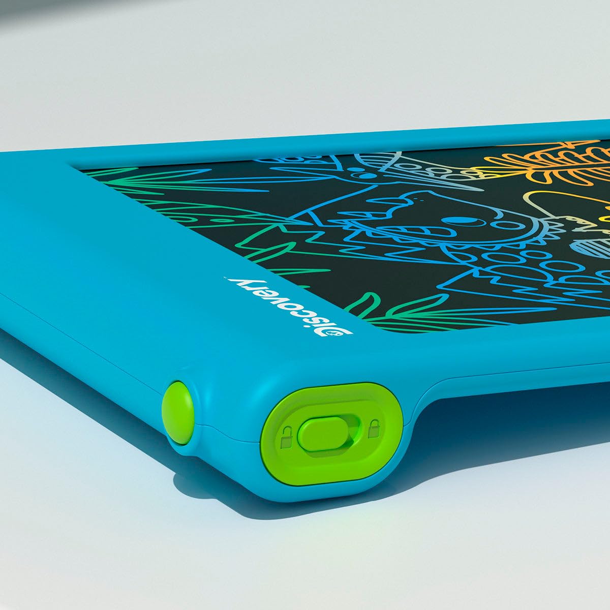 Discovery™ Tablet artystyczny LCD Bright Doodles – kolorowy rysunek bez bałaganu na panoramicznym wyświetlaczu, zawiera rysik na uwięzi