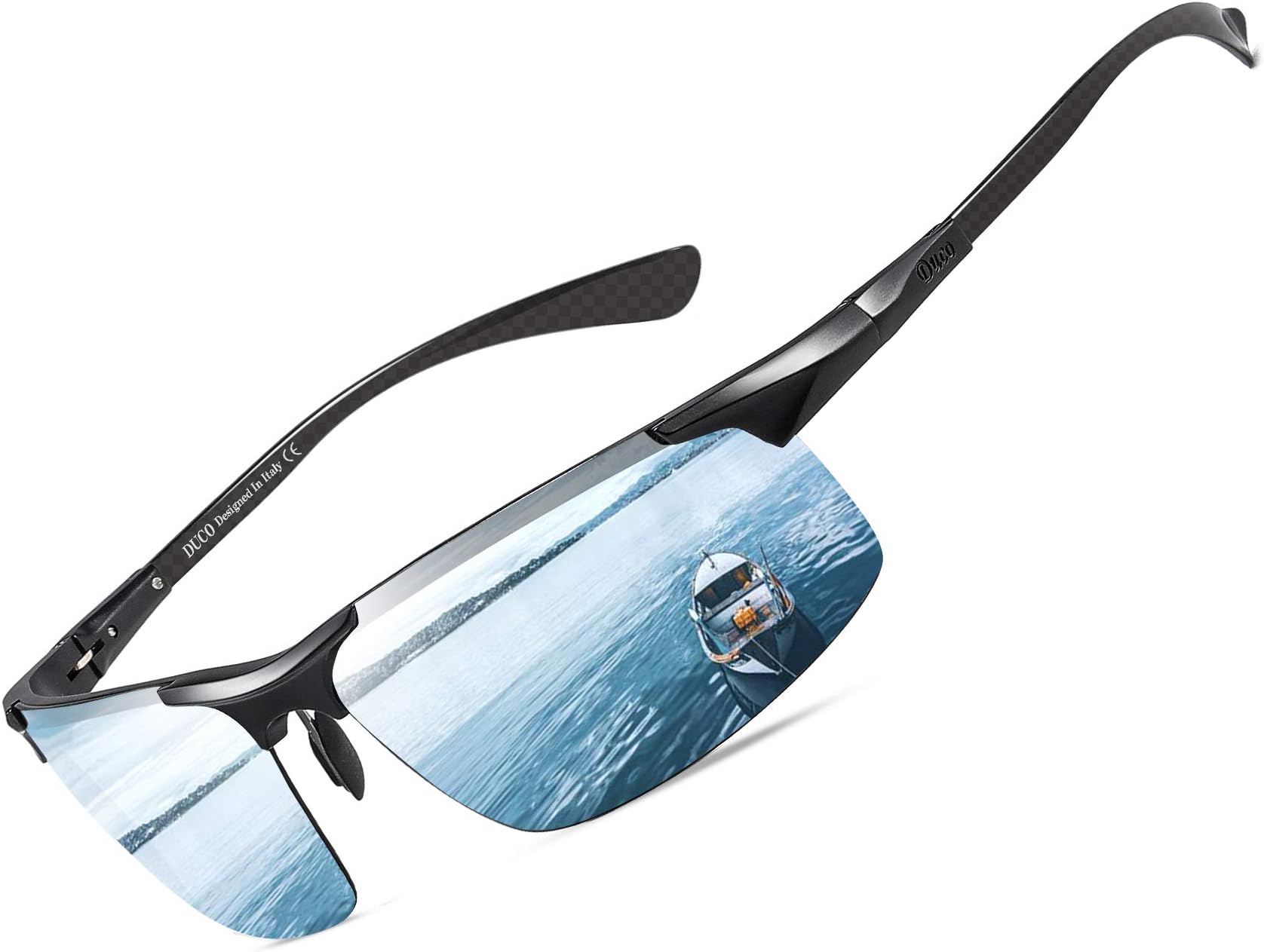 Polarized Sunglasses Mens Ultralight Carbon Fiber Sun Glasses for Men Driving Sports Fishing UV400 Protection DC8277