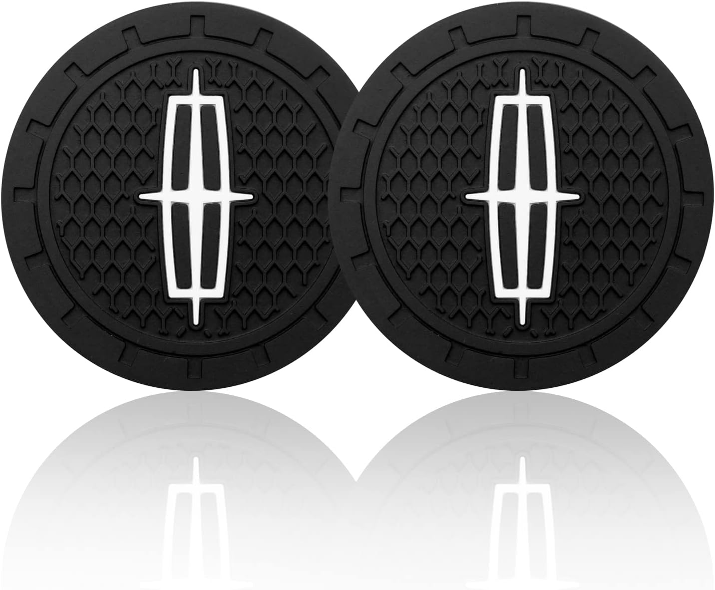 Car Cup Holder Coaster 2pcs Car Coasters 2.76 Inch Anti-Slip Shockproof Universal Silicone Cup Coasters Car Cup Holder Coaster Cup Holder Coaster Compatible with Lincoln Accessories