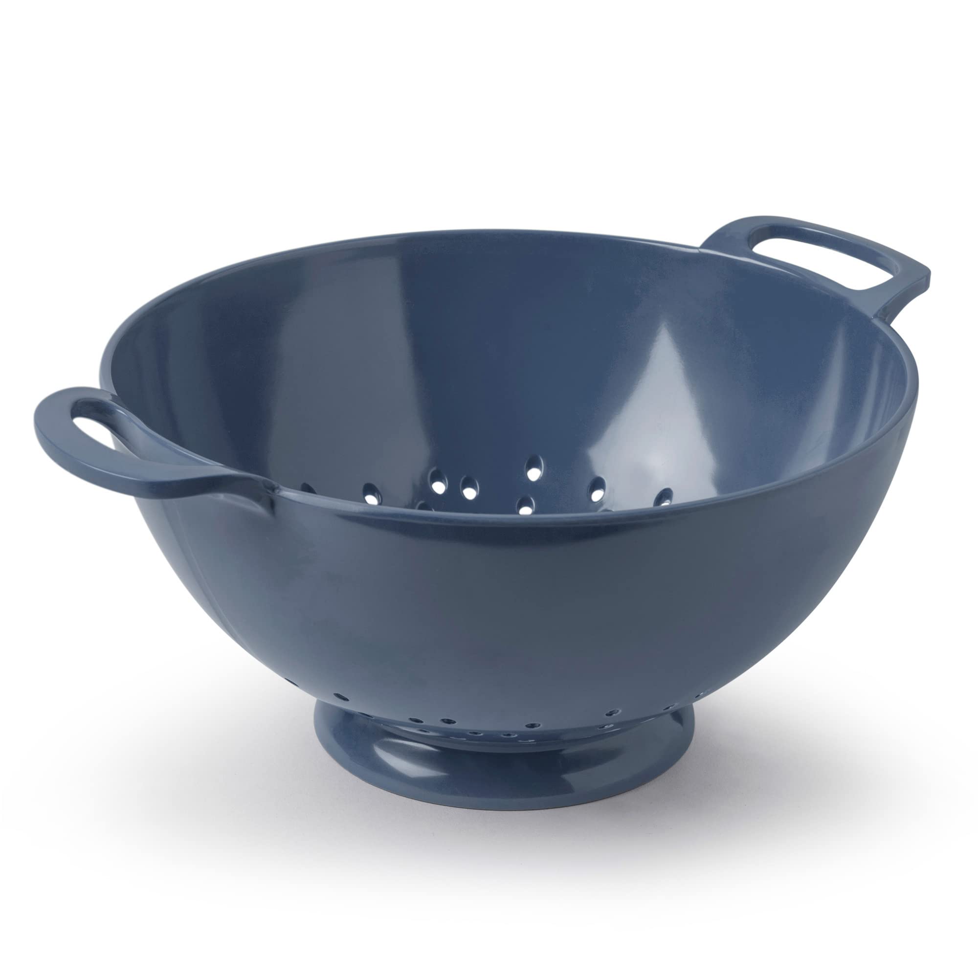 Zeal Melamine Colander Large 24cm - Dark Blue