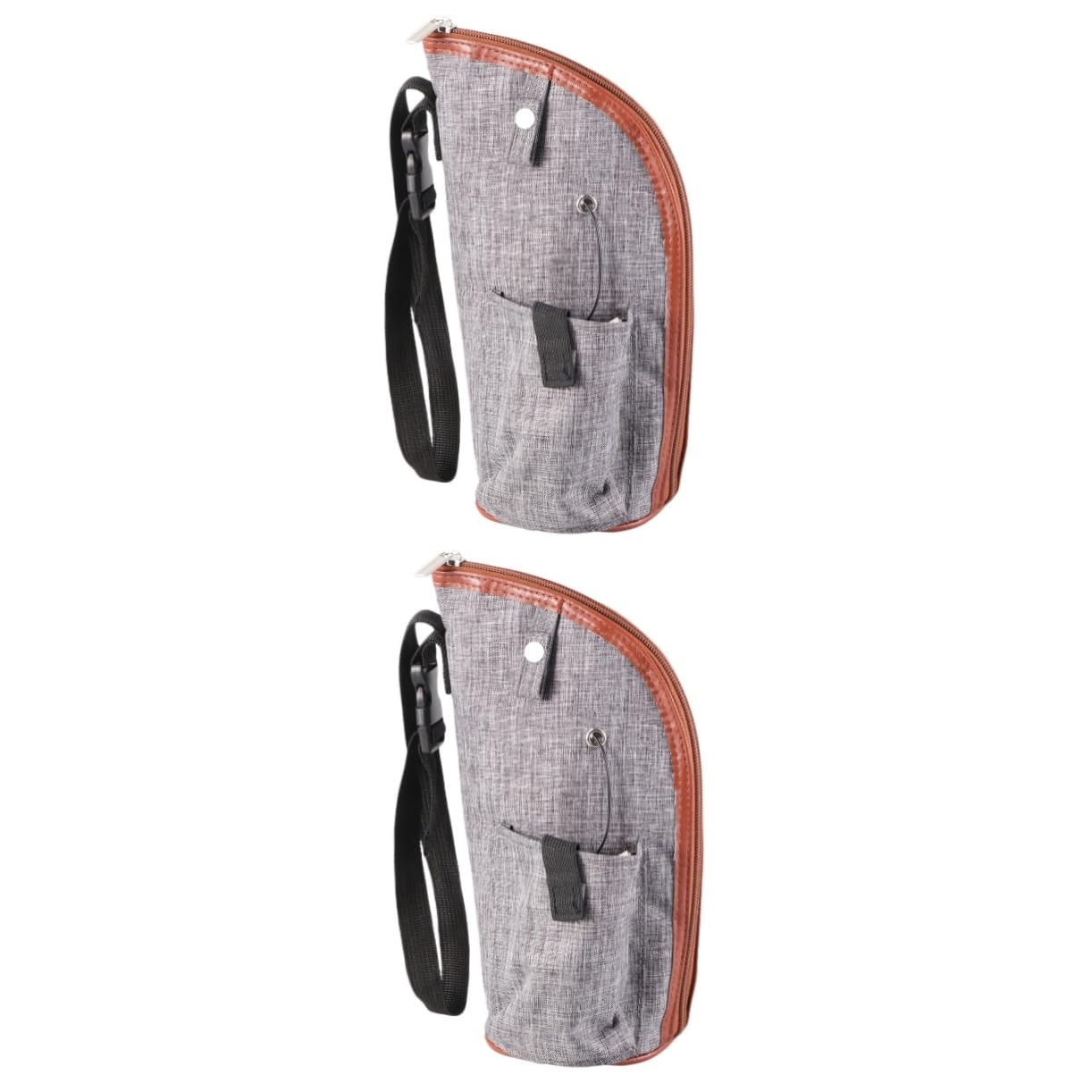 VICASKY 2ensembles -biberon Usb Portable Intelligent Avec La Surchauffe Réchauffeur De Lait Pour Pour Gris
