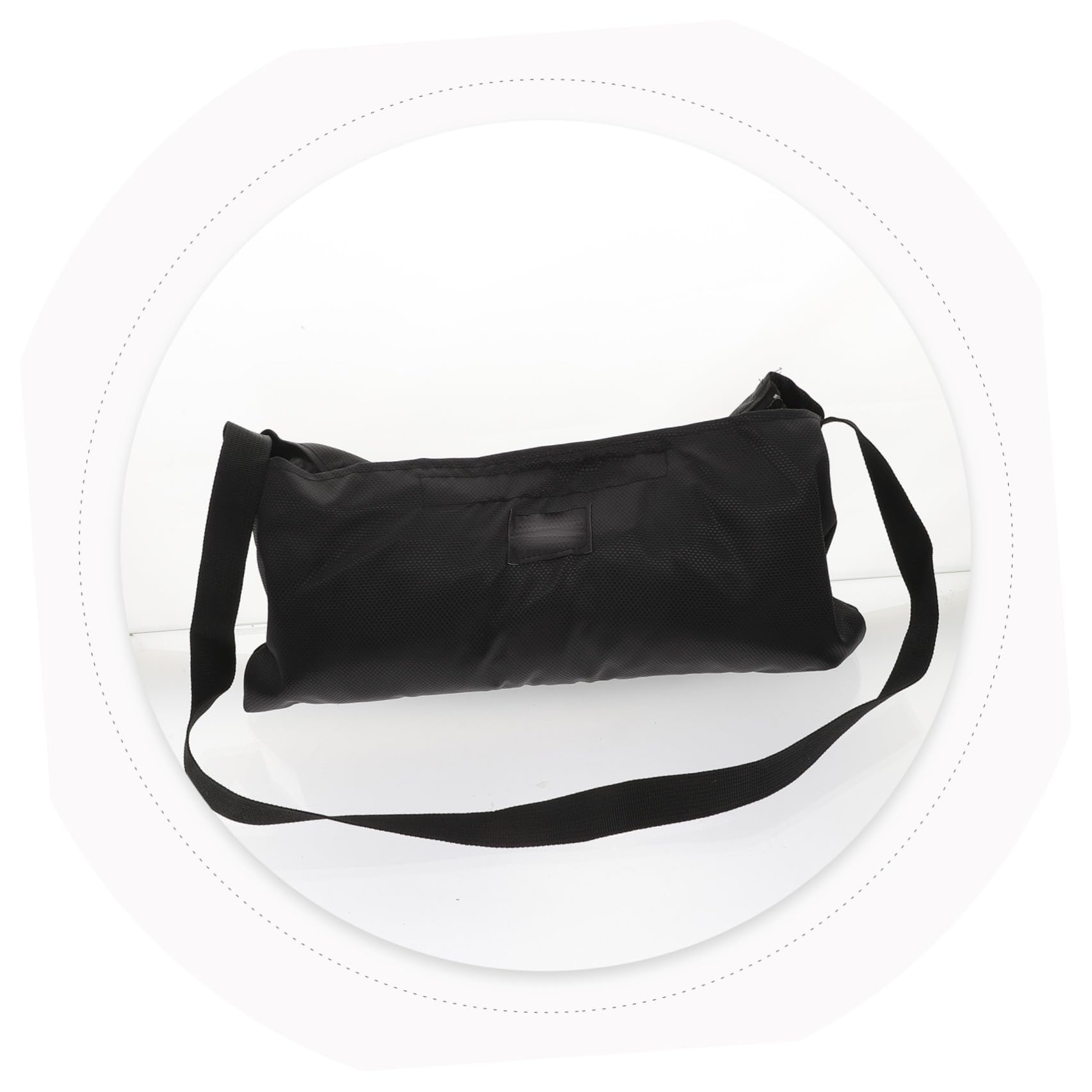 Veemoon Manta Térmica Plegable para Mascotas, Lana Negra, Rectangular