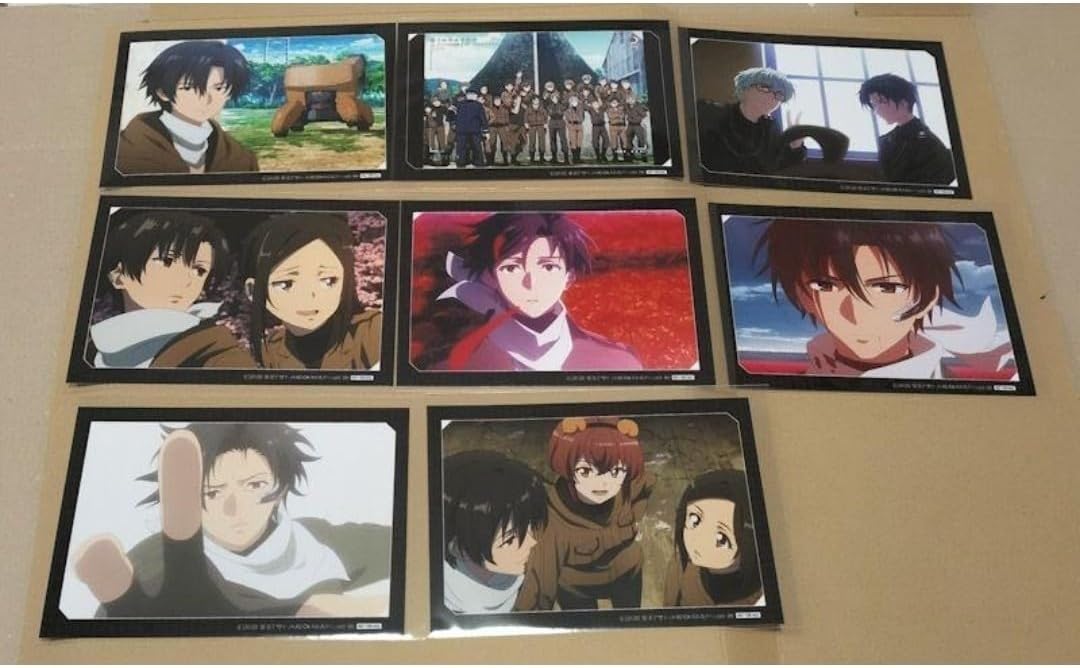 2023年9月 AMO Cafe diner ミニブロマイド シンセット A エイティシックス シン ブロマイド コンプ 2023年9月 AMO Cafe diner