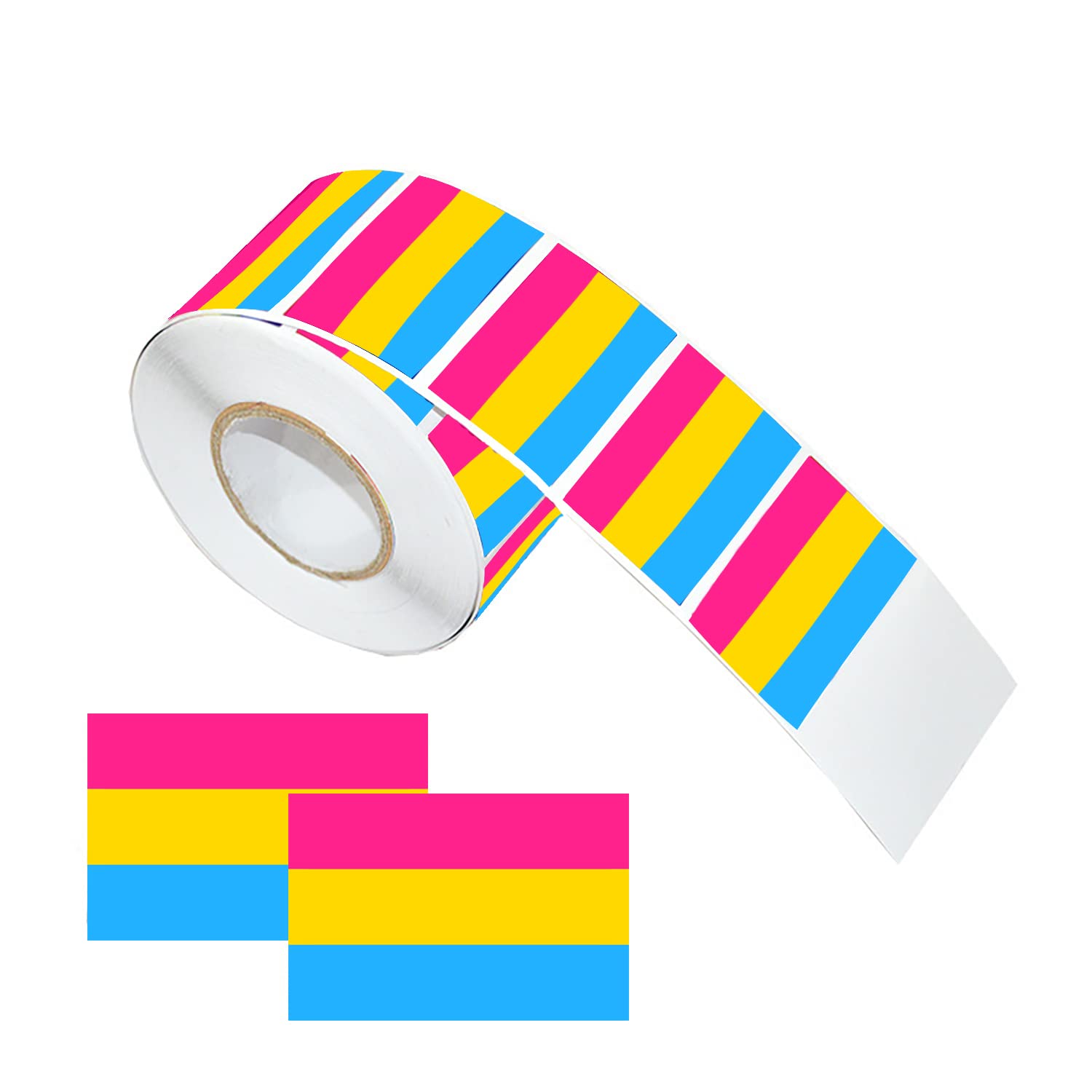 Drapeau pansexuel autocollant pour célébrer la fierté LGBTQ+