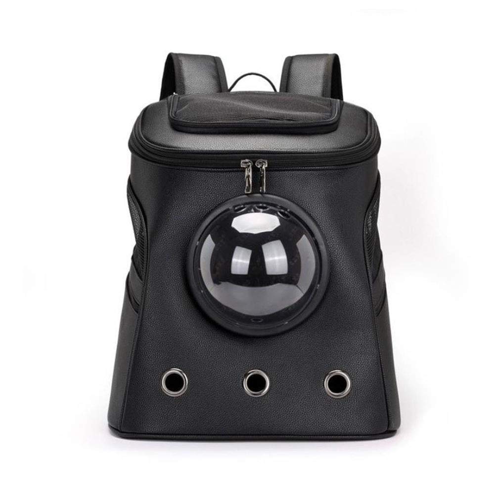 Sac à dos chat capsule spatiale noir pour des randonnées sereines