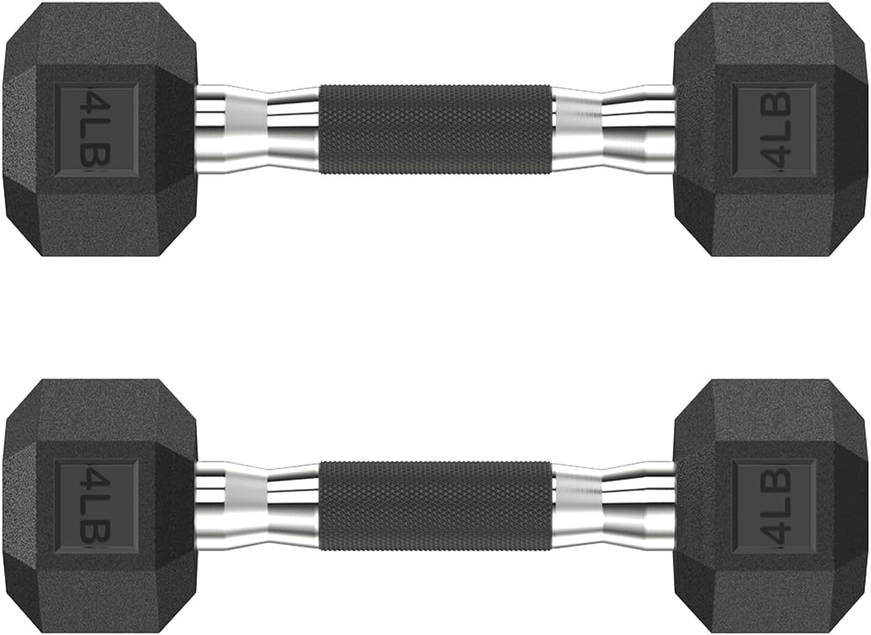 हेक्स डंबल सेट 2.5-400 एलबी रबर संलग्न वजन 2 का सेट शक्ति प्रशिक्षण के लिए
