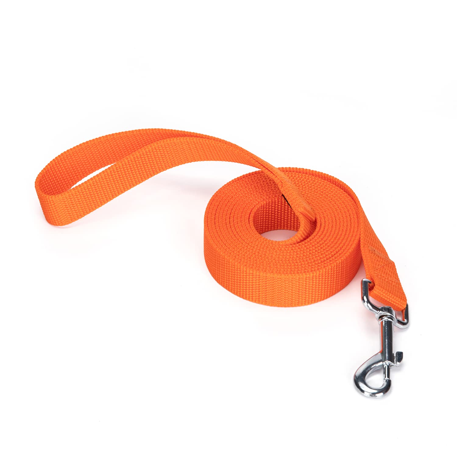 Siumouhoi Strong Durable Nylon Dog Training Leash, 1 Inch Wide Traction Rope, 6 ft Long, for Small and Medium Dog (Pink, 6 Feet) — view 21