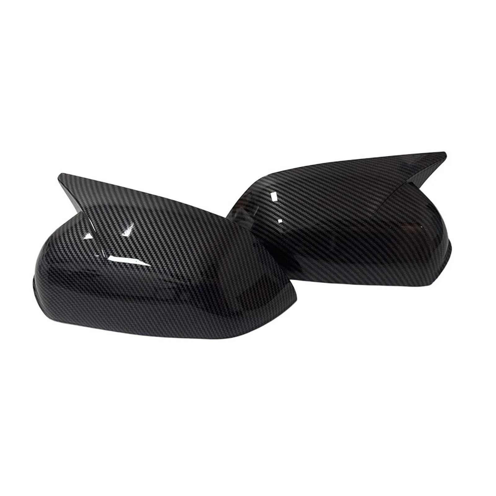 Coque de rétroviseur pour VW Polo 2005-2009 style carbone noir
