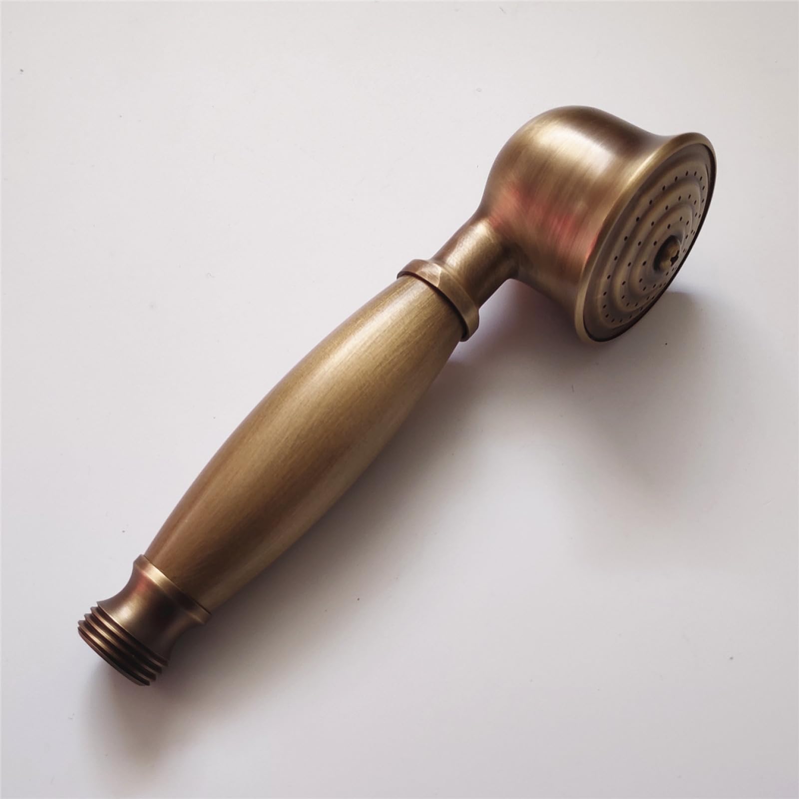 Fanjubei Imitating Antiques All-Copper Shower Head, Handheld Hand Spray Head, Antique-Style Small Hand Spray Copper