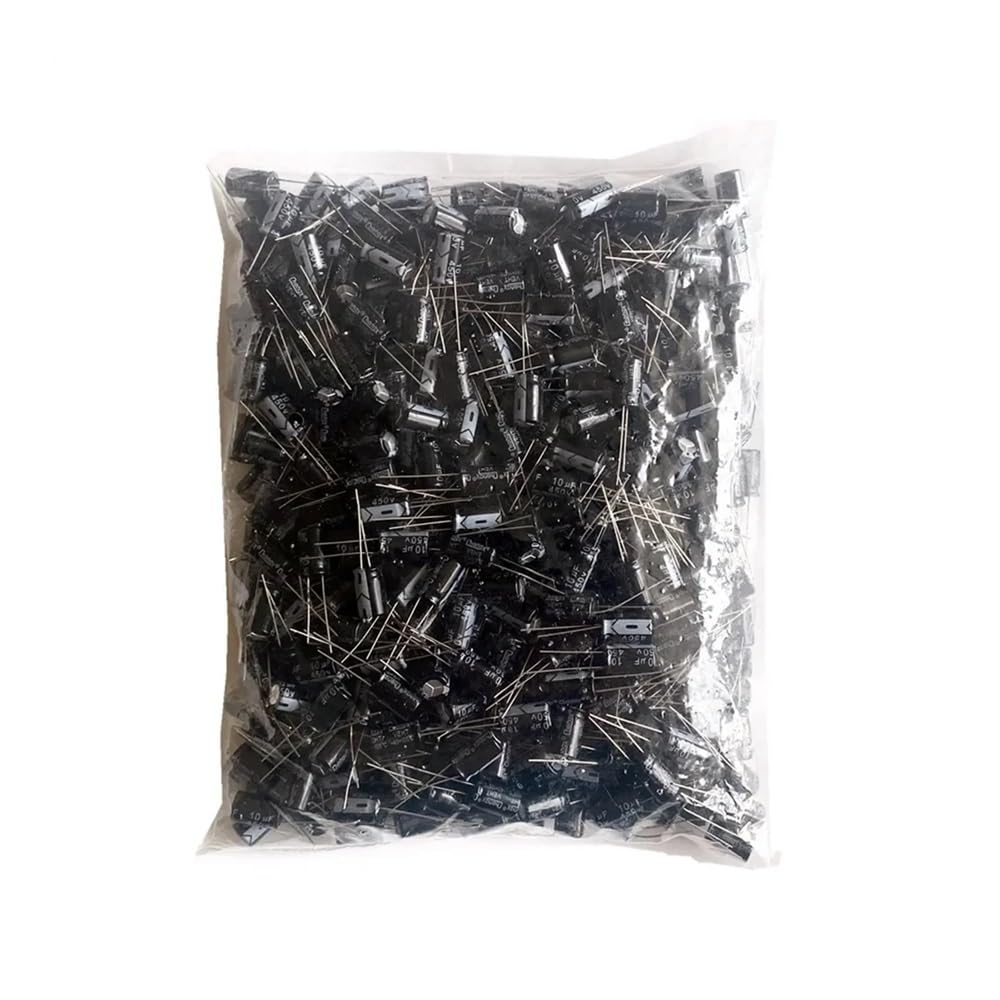 20-1000pcs 50V 35V 25V 16V 10V Electrolytic Capacitor 0.1UF 1UF 4.7UF 10UF 22UF 47UF 100UF 220UF 470UF 1000UF 2200UF 4700UF AUOQKQUT(16V 4700UF 200PCS)