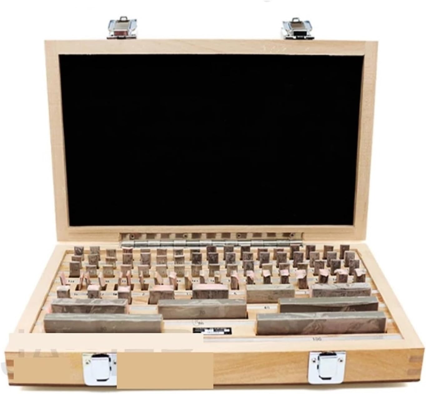 精密セットアップブロック、 高精度 122個/セット 1グレード 0グレード ブロックゲージ キャリパー 検査ブロックゲージ 検査測