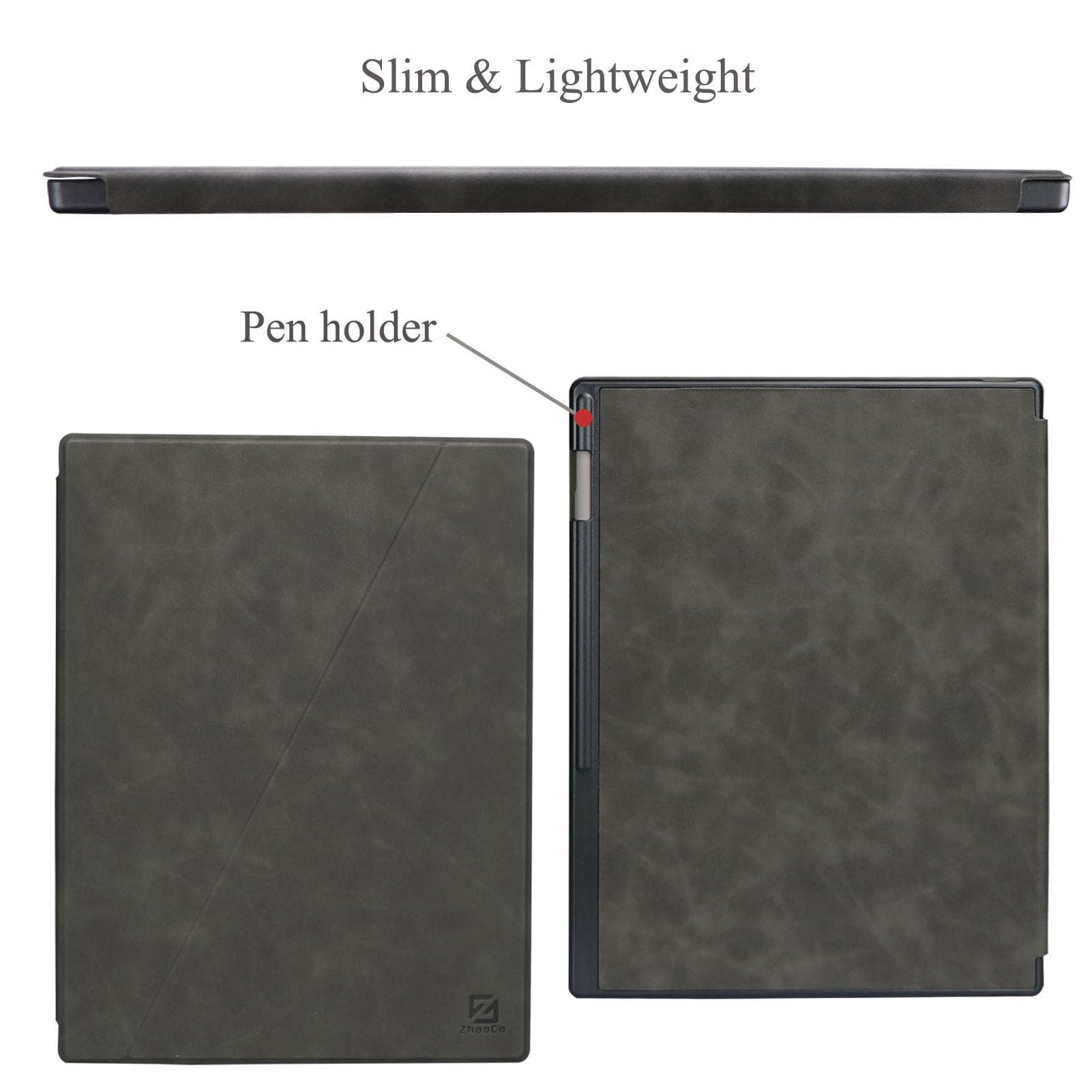 Acelive Book Folio Case Cover voor Remarkable Paper Pro 11.8 2024