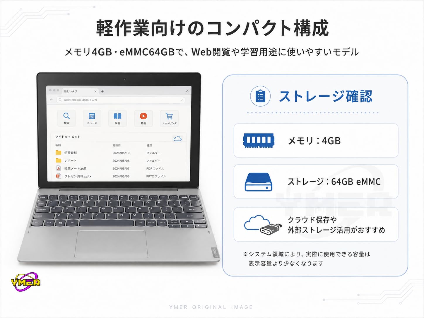 Amazon.co.jp: 【整備済み品】Lenovo IdeaPad D330 2in1 タブレットPC