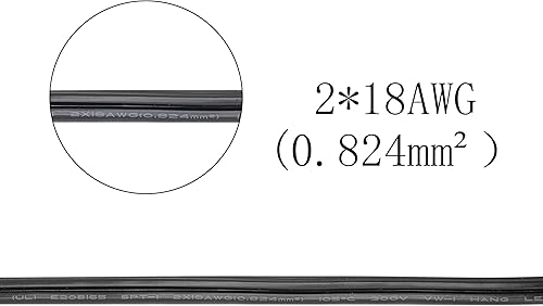Miniatura 4 de XT60 a DIN Hella - Cable adaptador para encendedor de cigarrillos YACSEJAO 18AWG 12V24V Cable de extensión europeo para automóvil a enchufe XT60